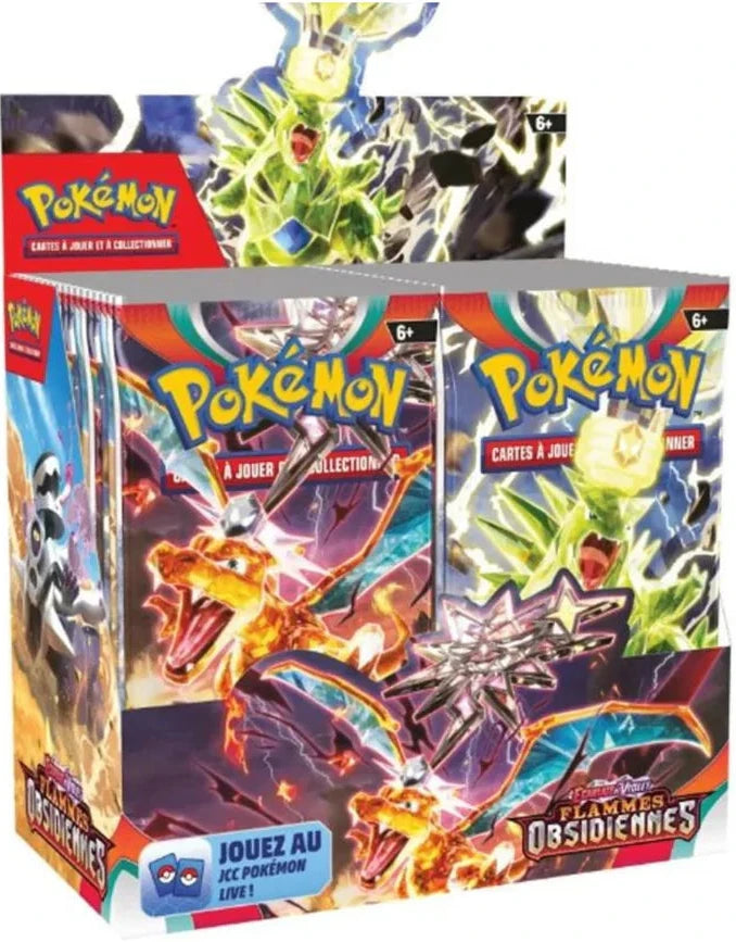 Display EV03 Flammes Obsidiennes 36 boosters - Neuf et Scellé
