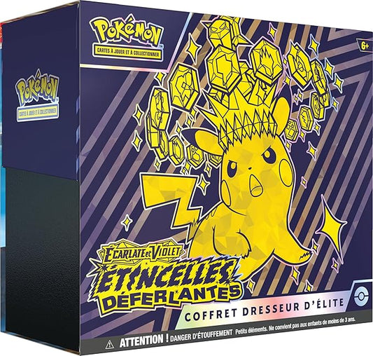 ETB Pokémon EV08 Étincelles Déferlantes – Neuf et Scellé