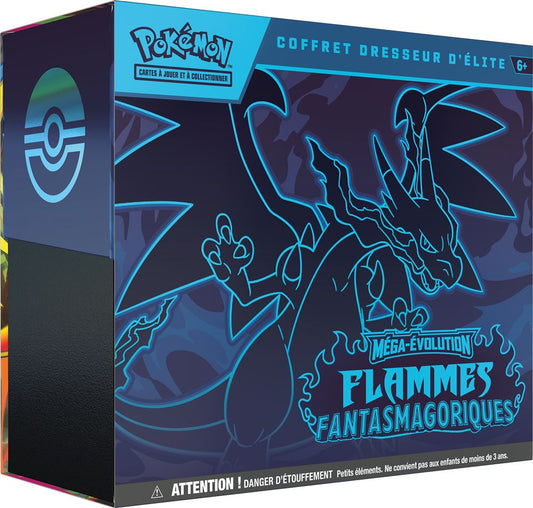 ETB Pokémon ME02 Flammes Fantasmagoriques – Neuf et Scellé
