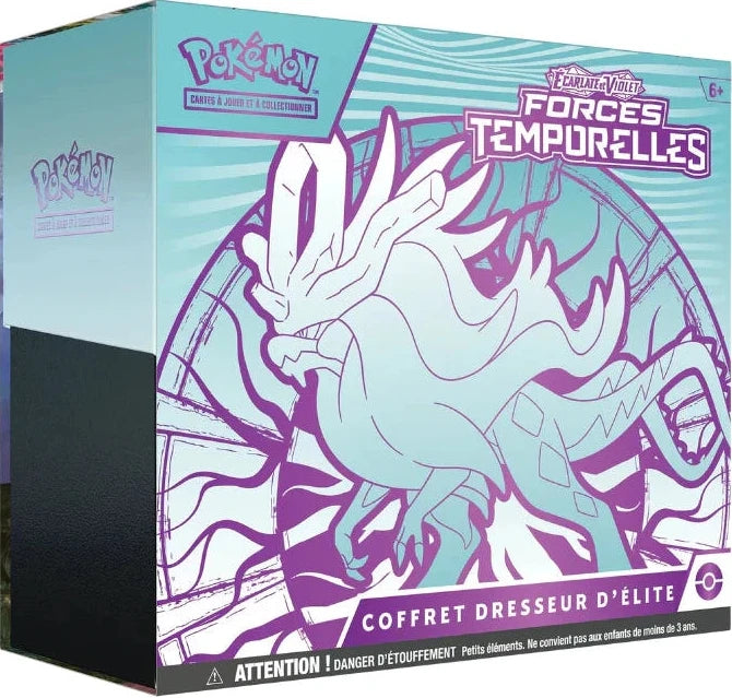 ETB Pokémon EV05 Bleu Forces Temporelles – Neuf et Scellé