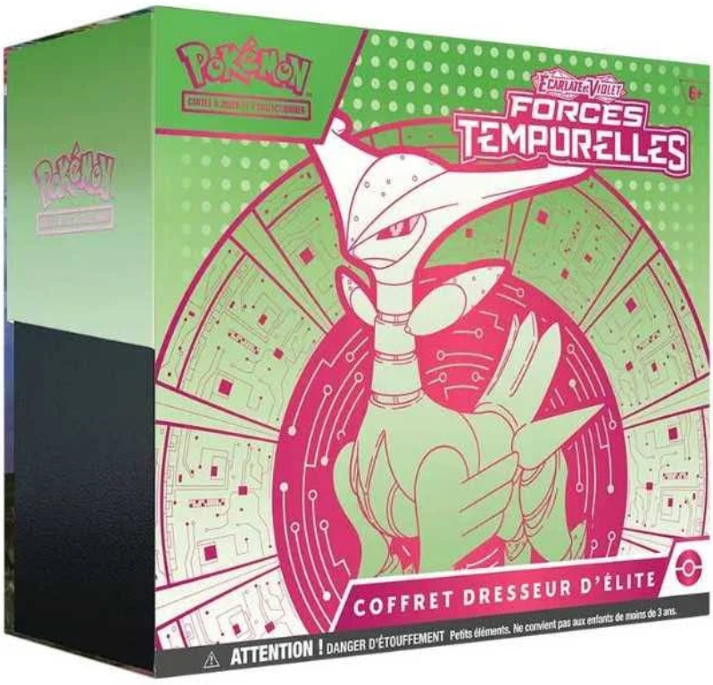 ETB Pokémon EV05 Vert Forces Temporelles – Neuf et Scellé